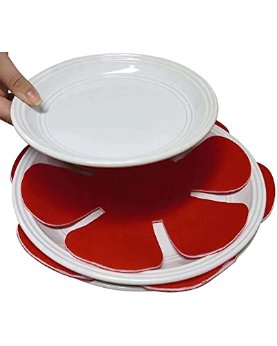Ieohen Pan Pot Protectors for Stacking, Set of 12, 3 Different Size, Pot Dividers Pads Stacking Pan Protectors for Protecting and Separating Pots and Pans Cookware Accessories