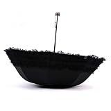 Heart Princess Lace Twice Folding Umbrella Ultraviolet-Proof Umbrella/Sun UV Protection Umbrellas (B