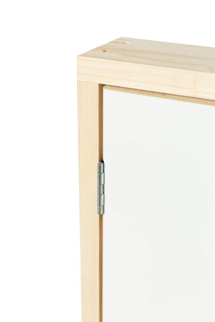 oMan Kniestocktür Drempeltür Holz mit Wärmedämmung Abseitentür TERMO U=1,22 W/m2K (70x70), Weiß