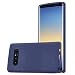 Produktbild Cadorabo Hülle für Samsung Galaxy Note 8 in Frost DUNKEL BLAU - Handyhülle aus flexiblem TPU Silikon - Silikonhülle Schutzhülle Ultra Slim Soft Back Cover Case Bumper