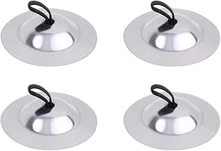 4 Pcs 5.3cm Finger Cymbals Finger Hand Symbols Instrument Finger Musical Instrument Rhythm Beats Percussion Instrument Belly Dance Finger Bells for Dancer Party Silver