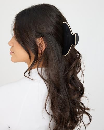 HAIMEIKANG 4 Inch Large Acetate Hair Claw Clips Non-Slip Strong Hold for Women Thick Hair Styling — view 5
