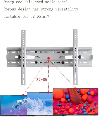 Soporte móvil para TV con ruedas para pantalla 32-65 pulgadas miniatura 6