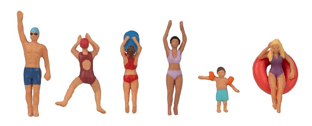 Faller 151687 Bathers and Swimmers Figure Set