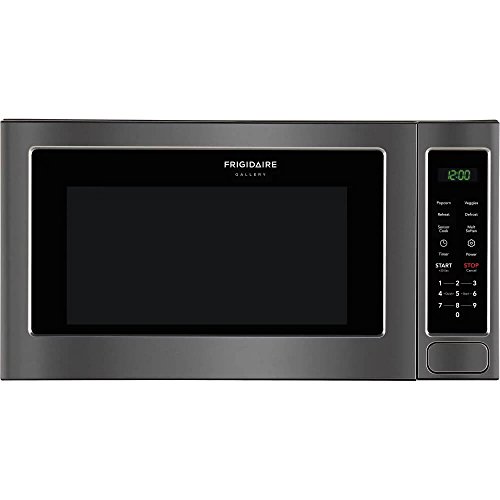 Frigidaire FGMO206NTD 24 Countertop Microwave with 2 cu. ft. Capacity Sensor Cooking Effortless Reheat One-Touch Options in Black Stainless Steel