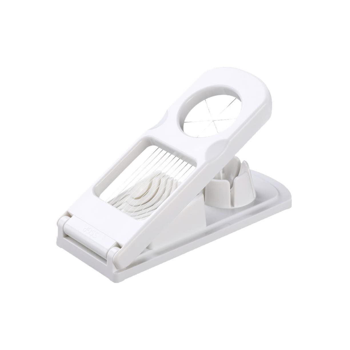 Cabilock 304 Stainless Steel Egg Slicer Hard Boiled Egg Cutter Separator Easy to Use Clean for Home Restaurant Use