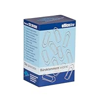 WEDO Büroklammer 26 mm spitz, 1000er Pack, glanzverzinkt