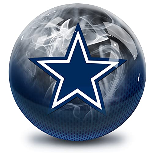 Strikeforce Bowling Nfl Dallas Cowboys On Fire Undrilled Bowling Ball #TOP1