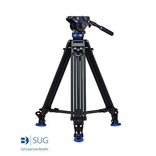 Benro S8 Twin Leg Aluminum Video Tripod Kit (A673Tmbs8) #TOP1