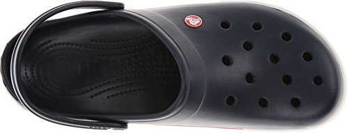 Image of Crocs Unisex Adult Crocband Carbon Graphic Clogss Blue