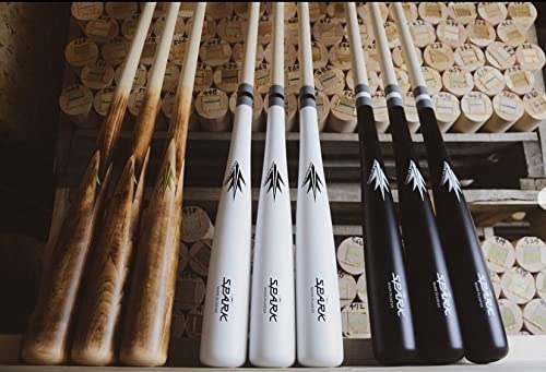 Hakusoh Spark Fungo -Regular- 35" Black [Maple X Ho Composite Fungo] Baseball Bat Self Defense [Made In Japan] 20Oz #TOP5