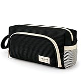 KALIDI Federmäppchen Cord-Stoff Pencil case Mäppchen mit grossem Fassungsvermögen Schreibwarenbeutel Bleistift Beutel für Middle School College Office Studentin Mädchen Geschenk
