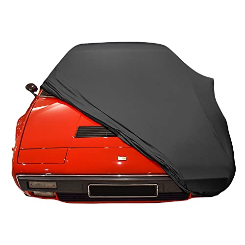 Lavabile a 30 gradi Telo COPRIAUTO da Interno su Misura per Ferrari 308 GT4 Dino Nero GARAGECOVER vestibilità Perfetta E Cover su Misura Consegna Rapida