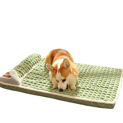 cachorro para dormir | Almofada cama pelúcia lavável para cães estimação, cobertor cama super macio