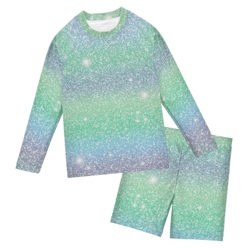 Bañador de 2 piezas anti UV para evitar quemaduras con diseño unicornio