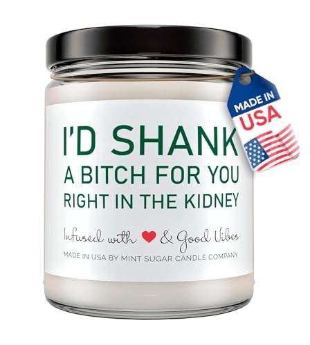 Best Friend Candle - Sister Candle - Funny Birthday Gifts for Wom...
