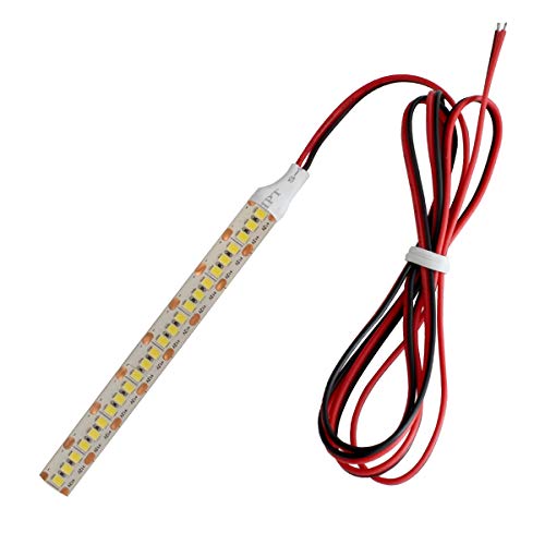 Kaito Denshi(海渡電子) LEDテープライト 車 12V 高密度 240LED/m 防水 車外 照明 常時点灯 正面発光 切断可能 イルミネーション 電飾 カスタム 1チップ 白ベース 10cm 緑色
