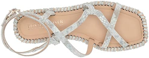 Donald Pliner Women's Flat Sandal, Sand Snake Print, 7 | Image 4