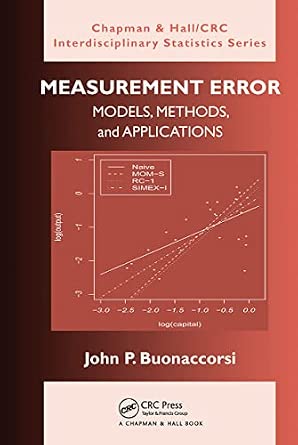Measurement Error: Models, Methods, and Applications-Wow! eBook