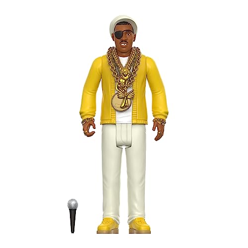 Super7 Slick Rick Reaction Figure, Slick Rick - Gold, 3.75" - Image 2