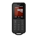Nokia 800 Tough 2.4 Inch 4G UK SIM-Free Feature Phone with Google Assistant (Single-SIM) - Black