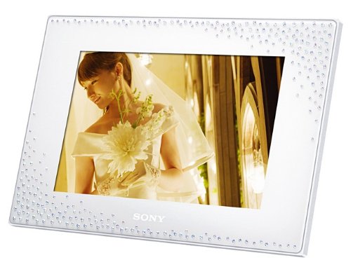 ソニー SONY デジタルフォトフレーム D75 スワロフスキーモデル ホワイト DPF-D75/WZ