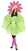 Produktbild Foxxeo 40143 | Blume Party Poncho für Erwachsene Karneval Fasching Party Regen Cape Umhang