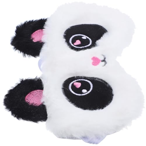 GALPADA Antifaz de Felpa para Dormir Tapa Ojos Panda Adorable para Máscara de Sueño Suave y Portátil para Siestas y Viajes