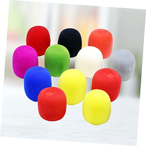 Mousse pour microphone TOYANDONA isolant sonore pour stopper les bruits de vent de scène