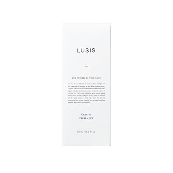 LUSIS, Crystal Hair Treatment, Conditioner, Silky and Moisture Rich Hair Clinic, Floral Scent, 500ml