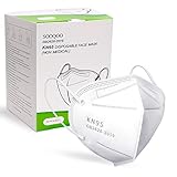 SOOQOO 50 Pcs KN95 Face Maks...