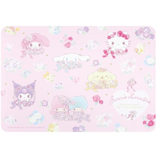 サンリオキャラクターズ らく拭きマット フラワーティータイム 8202 918