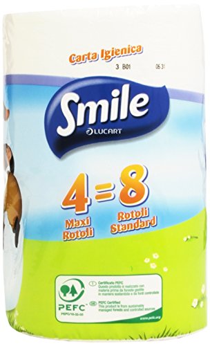 Smile Carta Igienica 100% in Pura Cellulosa