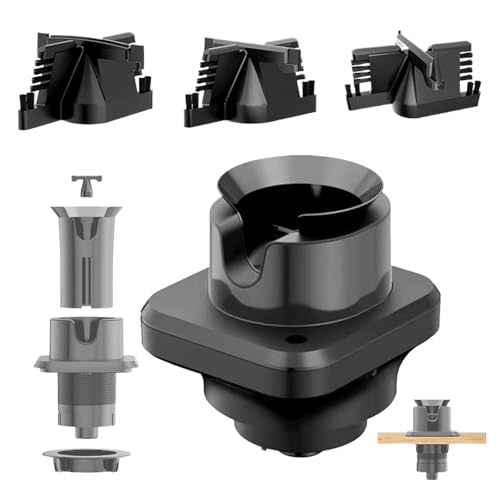 Cafetera Eléctrica Para Espresso, Con 3 Cabezales, Cafetera Automática Para Café Molido, Cafetera Para Café Molido, Anti-falso Contacto, Para Una Variedad Recipientes Para Café En Polvo(Embedded)