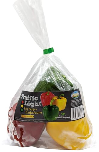 Thygrace Traffic Light Capsicum Bell Peppers 450g