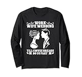 Coffee Funny Wife Wedding Saying - DressedForDuty