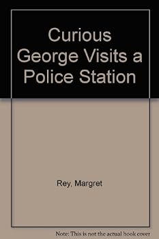 Hardcover Curious George Visits a Police Station: Margret Rey Book