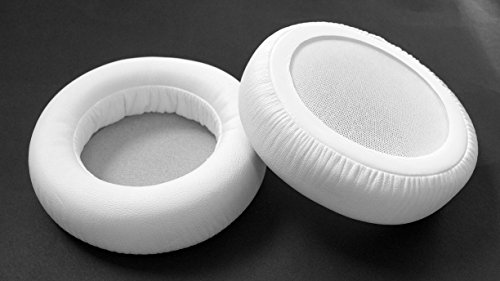 Price comparison product image Replacement Ear Pad Earpads Repair Parts For AKG K545 K845 bt headphones earmuffs Cushion(black) (White)