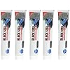 Natural Black Seed Toothpaste (5-Pack) Fluoride-Free & Paraben-Free Herbal Toothpaste for Sensitive Teeth with Lemongrass, Orange Peel & Green Tea Fresh Breath & Oral Care