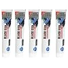 Natural Black Seed Toothpaste (5-Pack) Fluoride-Free & Paraben-Free Herbal Toothpaste for Sensitive Teeth with Lemongrass, Orange Peel & Green Tea Fresh Breath & Oral Care