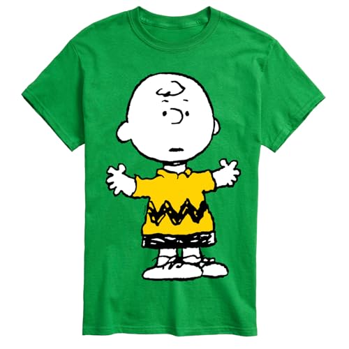 Peanuts - Charlie Brown Standing- Men's Short Sleeve Graphic T-Shirt