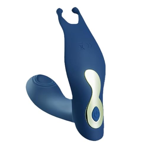 SaiLiN Massa Prostatico con Doppia Tecnologia di Vibrazione e Percussione - Dispositivo per il Benessere Perso le con Controllo Remoto e Design Ergonomico in Materiali Sicuri e