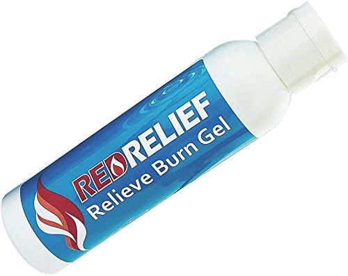 RedRelief Emergency Burn Gel 120ml Bottle - Soothing and Cooling Gel Dressing for Burns, Scalds and Sunburn