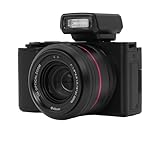 AgfaPhoto Realishot C130 Kompakte Digitalkamera mit 32 GB SD-Karte – 16 MP CMOS-Sensor, Zoom, Stabilisierung, Autofokus, 6,1 cm (2,8 Zoll) LCD-Display, wiederaufladbarer Akku – Schwarz
