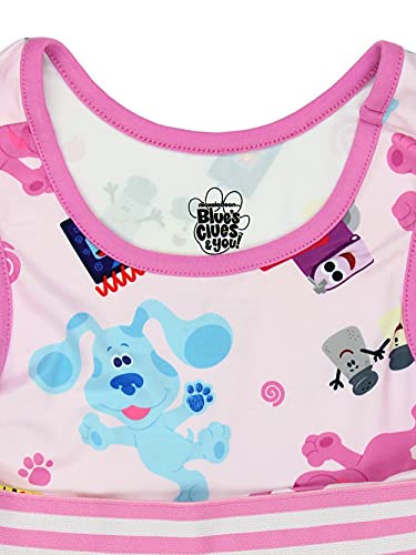 Blue's Clues & You Baby Toddler Girls Fit and Flare Ultra Soft Dress3