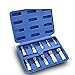 10 Pcs XZN Triple Square Short Spline Socket Bit Set S2 Steel Bits Tool NEW