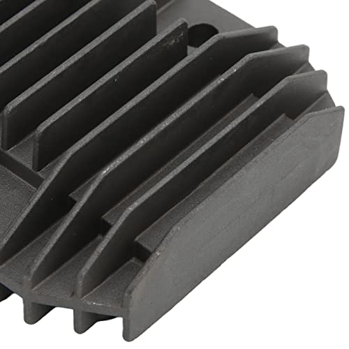 Aramox Retificador de regulador de voltagem ATV 12V à prova d'água, liga de alumínio, retificador d