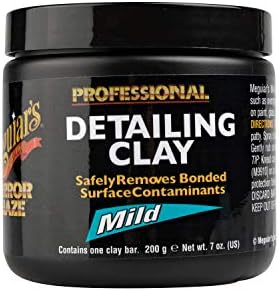 Meguiar's C2000 Mirror Glaze Detailing Clay, Mild, Safely Remove Bonded Surface Contaminants - 7 Oz Clay Bar