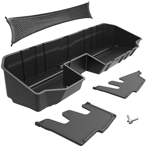 Tyger Auto Underseat Storage Box for Silverado/Sierra Cover