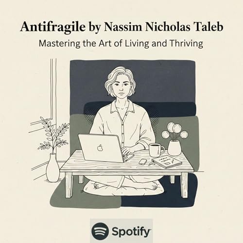 Antifragile by Nassim Nicholas Taleb &ndash; The Idea That Makes You Stronger Through Chaos copertina
